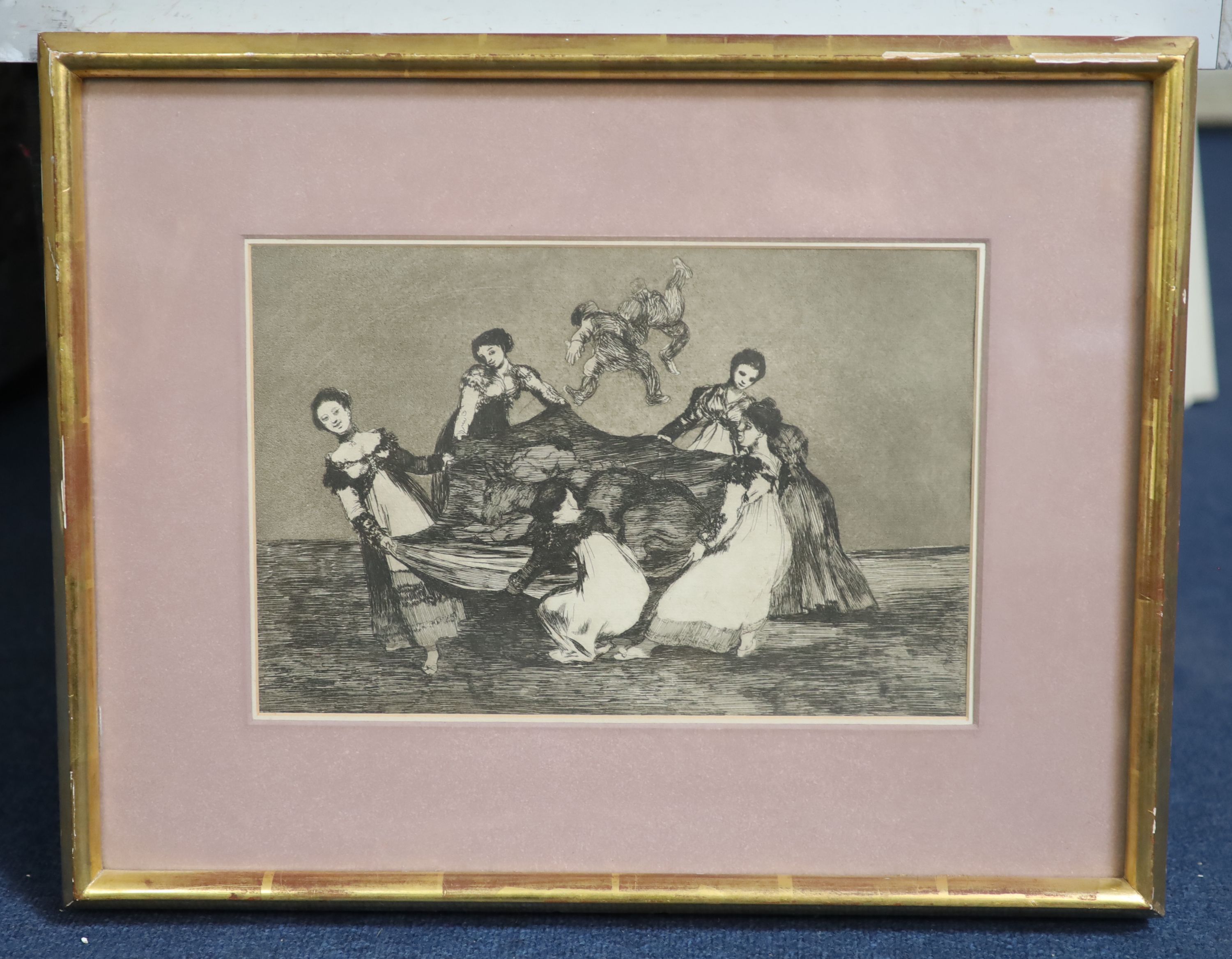 Francisco De Goya (Spanish, 1746-1828), Disparate feminino (Feminine Folly), from Los Proverbios, Etching and aquatint